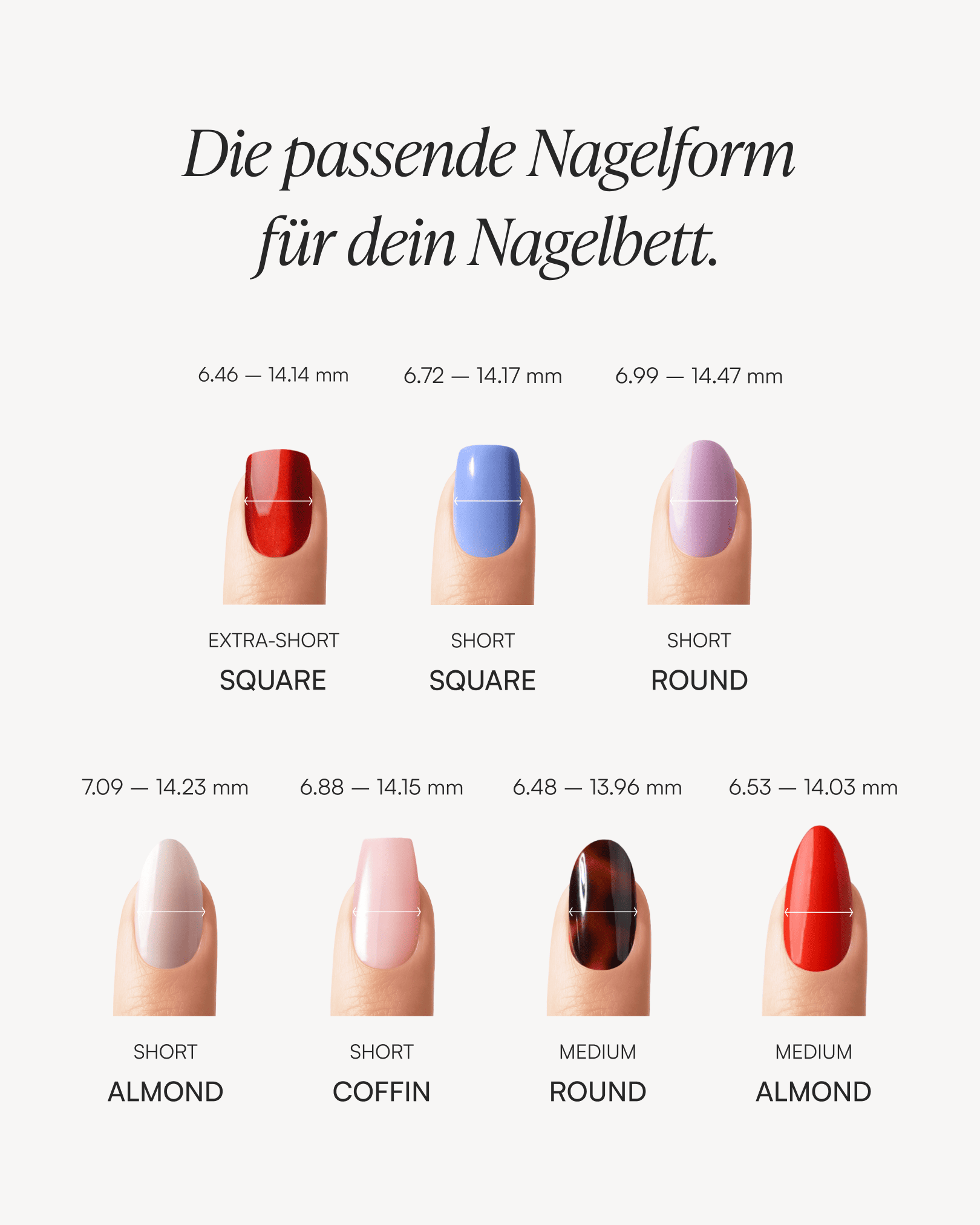 Herbst Starter Set - Soft Gel Press Ons