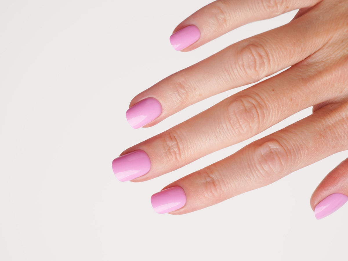 Pinke Nägel