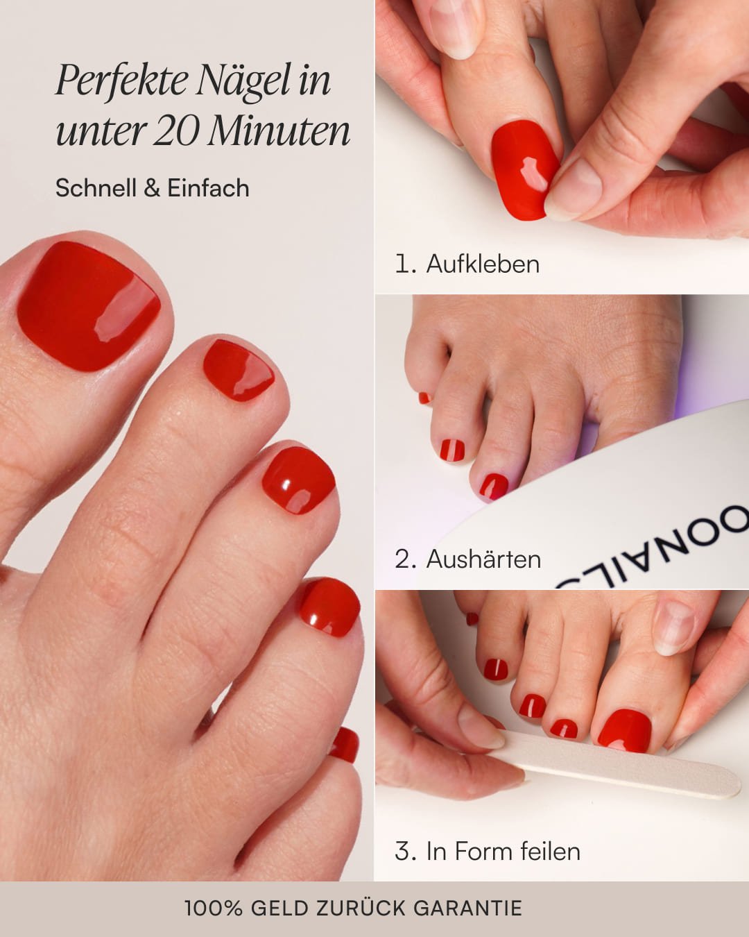 Into You Mani & Pedi Set - Gel Strips - Doonails