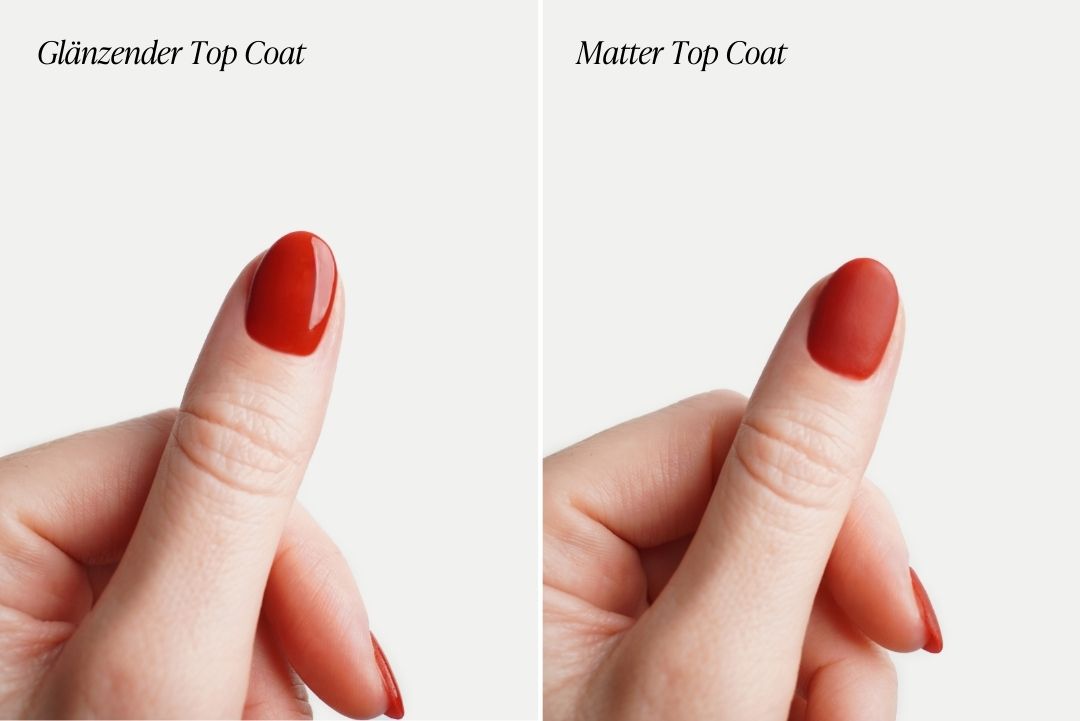 Top Coat Matt und Glänzend