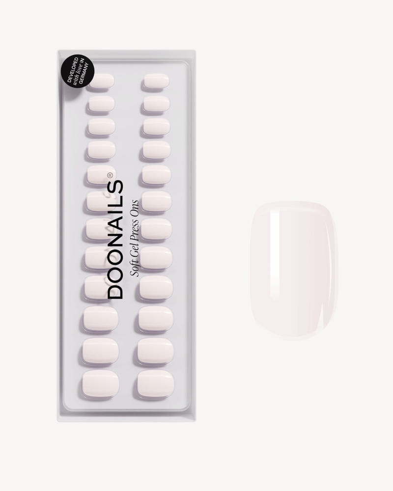 Pillow Talk Extra Short Square Soft Gel Press Ons - Doonails