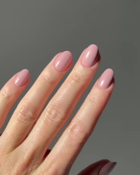 Valentine Crush Short Round Soft Gel Press Ons