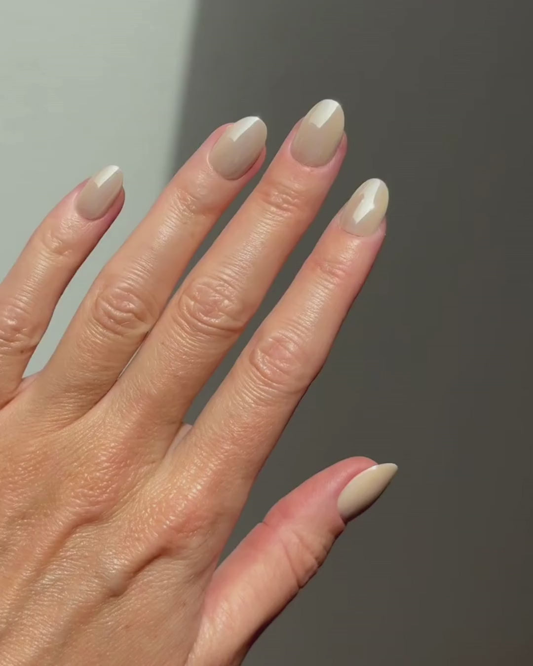 Toffee Short Round Soft Gel Press Ons