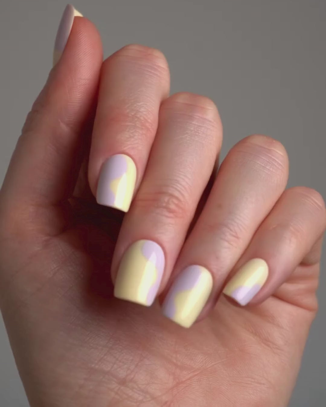 Limited Edition Pastel Pop Short Square Soft Gel Press Ons