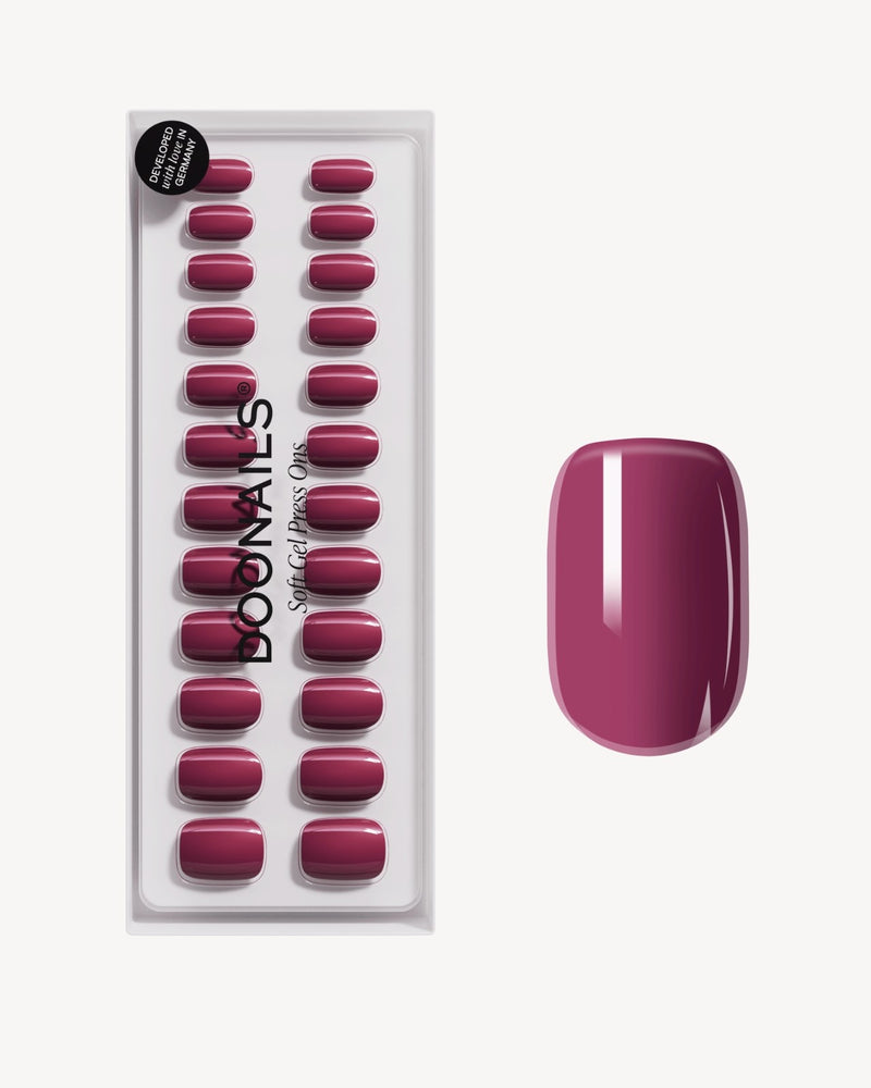 Bubblegum Short Square Soft Gel Press Ons - Doonails